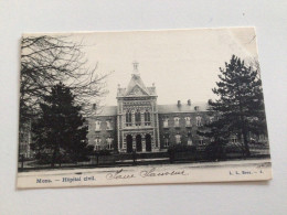 Carte Postale Ancienne (1905) Mons Hôpital Civil - Mons