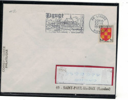 YT 952 SSL/ LIGUGE FAG 22/11/1959 SON ABBAYE SON CAMPING - 1921-1960: Modern Period