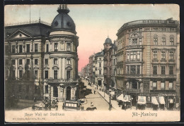 AK Hamburg-Neustadt, Neuer Wall Mit Stadthaus  - Mitte