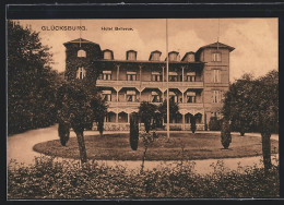 AK Glücksburg, Hotel Bellevue Und Garten  - Glücksburg