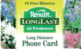 USA: Global Telecommunications Solutions - Renuzit Air Fresheners, Flowers - [2] Chip Cards