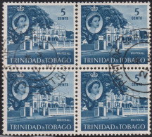 1960 Trinidad & Tobago ⵙ  Mi:TT 174, Sn:TT 91, Yt:TT 178, Sg:TT 286, Whitehall, Port Of Spain (oben 2 Zähne Getrennt) - Trindad & Tobago (...-1961)