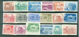 Grèce  Yv  462/479  * * Et  *  TB  - Unused Stamps