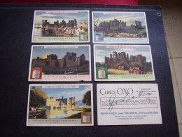 Original Old Cards Chromos Liebig S 1190 Châteaux Forts Anglais Complet - Liebig