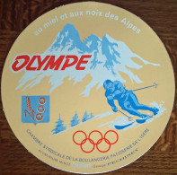 Jeux Olympiques D'Hiver GRENOBLE 1968 Couvercle D'un Plat à Tarte OLYMPE Chambre Syndicale De La Boulangerie-Pâtisserie - Andere & Zonder Classificatie