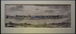 LIPPEHNE, Gesamtansicht, Kupferstich Von Merian Um 1645 - Stiche & Gravuren
