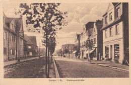 DATTELN  -  RHEINLAND-WESTFALLEN  -  DEUTSCHLAND  -  ANSICHTKARTE  1932  -  CASTROPERSTRASSE. - Datteln