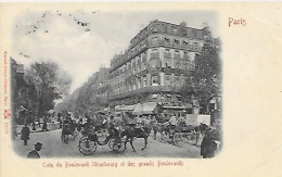 CPA Paris Coin Du Boulevard Strasbourg Et Des Grands Boulevards - Distretto: 10