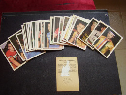 Lot Chromos Images Cartes Monty  Sport Anciens Cyclistes Wielrenners - Albums & Katalogus