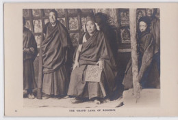 Tibet Thibet The Grand Lama Of Rongbuk - Cina