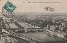 *** 75 ***  PARIS Aéroplane évoluant Au Dessus De Passy -- TTB - Sonstige Sehenswürdigkeiten