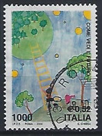 Italy 2000  Malwettbewerb Fur Kinder "Zukunft Und Briefmarken"  (o) Mi.2710 - 1991-00: Gebraucht