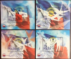 Malta 2005 Commonwealth Heads Of Government Meeting Minisheet Set MNH - Malte