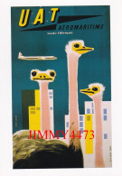 CPM - U.A.T. - Aéromaritime Toute L'Afrique - Edit. Bibliothèque Forney Paris 2000 - 1946-....: Ere Moderne