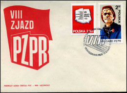 Polen - FDC - PZPR - FDC