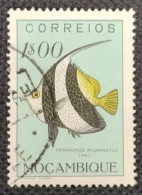 MOZPO0363U7 - Fishes - 1$00 Used Stamp - Mozambique - 1951 - Mozambique