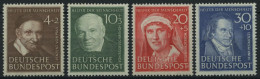 BUNDESREPUBLIK 143-46 *, 1951, Helfer Der Menschheit, Falzrest, Prachtsatz, Mi. 65.- - Nuevos