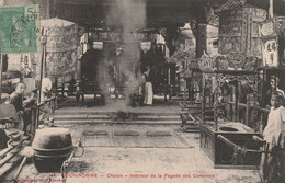 Viet Nam - Cochinchine - CHOLON - Intérieur De La Pagode Des Cantonnais - Animée - Vietnam