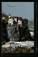 Artista-Cartolina Eugen Felle: Bozen, Fernansicht Auf Schloss Runkelstein  - Bolzano