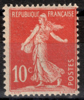 France 1906 Semeuse Avec Sol Y&T N° 134d II Neuf Sans Charnière MNH - 1903-60 Semeuse Lignée
