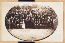 32052 / ⭐ Ethnic France Carte-Photo 1900s Très Grande Réunion Familiale  Grande Famille Costumée - Photographs