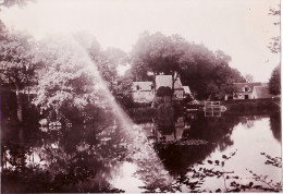 32403 / ⭐ ♥️ Route De PUTANGES Orne Deversoir Scierie CREVE-COEUR Photo 1903 Album Famille Général DUPARGE - Old (before 1900)