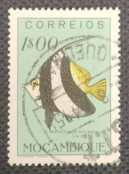 MOZPO0363UD - Fishes - 1$00 Used Stamp - Mozambique - 1951 - Mosambik