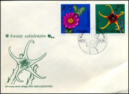 Polen - FDC -  Kwiaty Sukulentow : Bloemen / Flowers - FDC