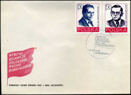 Polen - FDC - Aleksander Zawadzki - Stanislaw Dubois - FDC