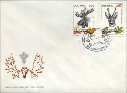 Polen - FDC - Wilde Dieren / Wild Animals - FDC