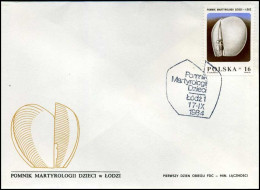 Polen - FDC - Pomnik Martyrologii Dzieci - FDC