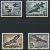 ÖSTERREICH 984-87 **, 1953, Vögel, Prachtsatz, Mi. 350.- - Usados