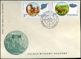 Polen - FDC -  Polskie Wyprawy Naukowe - FDC