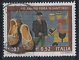Italy 2000  1000 Jahre Fest Von Sant`Orso  (o) Mi.2714 - 1991-00: Afgestempeld