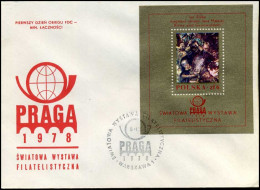 Polen - FDC -  Praga 1978 - Swiatowa Wystawa Filatelistyczna - FDC