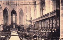 FURNES - VEURNE -  Choeurs Et Stalles Interieur Ste Walburge - Veurne