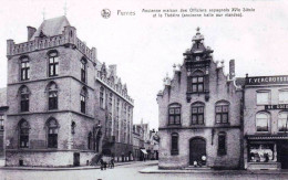 FURNES - VEURNE -   Ancienne Maison Des Officiers Espagnols Et Le Theatre - Veurne
