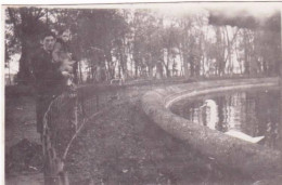 Petite Photo Originale - 1942 - L'hiver Au Parc Des Bosquets A LUNEVILLE ( 54 ) - Plaatsen