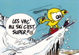 Humour - Les Vac' Au Ski C'est Super - Illustrateur Dan Salel - Humour