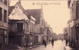  VEURNE/ FURNES -  Ruines De Furnes -  Rue Du Sud   - Guerre 1914/18 - Veurne