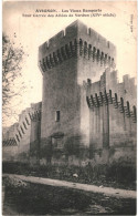 CPA Carte Postale France Avignon Vieux Remparts Tour Carrée Des Allées De Verdun  VM81226 - Avignon (Palais & Pont)