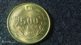 TÜRKİYE-1990--PİRİNÇ       500    LİRA           XF - Türkei