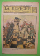 Ww1 Journal La Dépêche Supplément Illustré Grandes Illustrations Anti-allemandes  Kaiser N°106  32X23 Cm 8 Pages - 1914-18