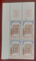 France Bloc De 4 Timbres Neuf**  YV N° 1525 Sociétés Philatéliques De TOURS - Mint/Hinged