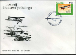Polen - FDC -  Vliegtuig / Plane - FDC