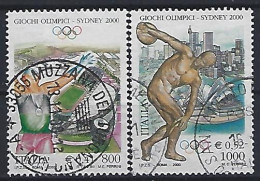 Italy 2000  Olympische Sommerspiele, Sydney  (o) Mi.2716-2717 - 1991-00: Used