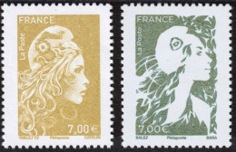 FRANCE 2021 - 2023  - Marianne L'Engagée / De L'Avenir - YT 5534A - YT 5749A Neuf ** - Unused Stamps