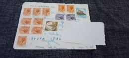 BIGLIETTO POSTALE LIRE 200 CON AGGIUNTA 13 FRANCOBOLLI 1983 - 1981-90: Storia Postale