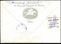 Portugal - Aangetekende Brief Van Porto Naar Deventer - Covers & Documents