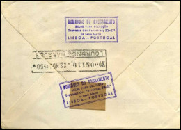 Portugal - Aangetekende Brief Van Lissabon Naar Mozambique - Lettres & Documents